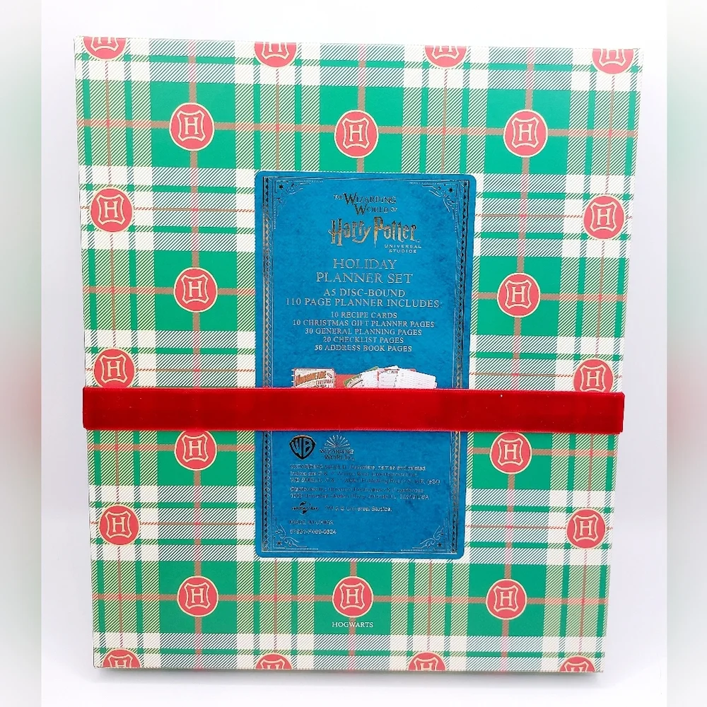 2024 Universal Studios Harry‎ Potter Hogsmeade For Christmas Journal Planner Set